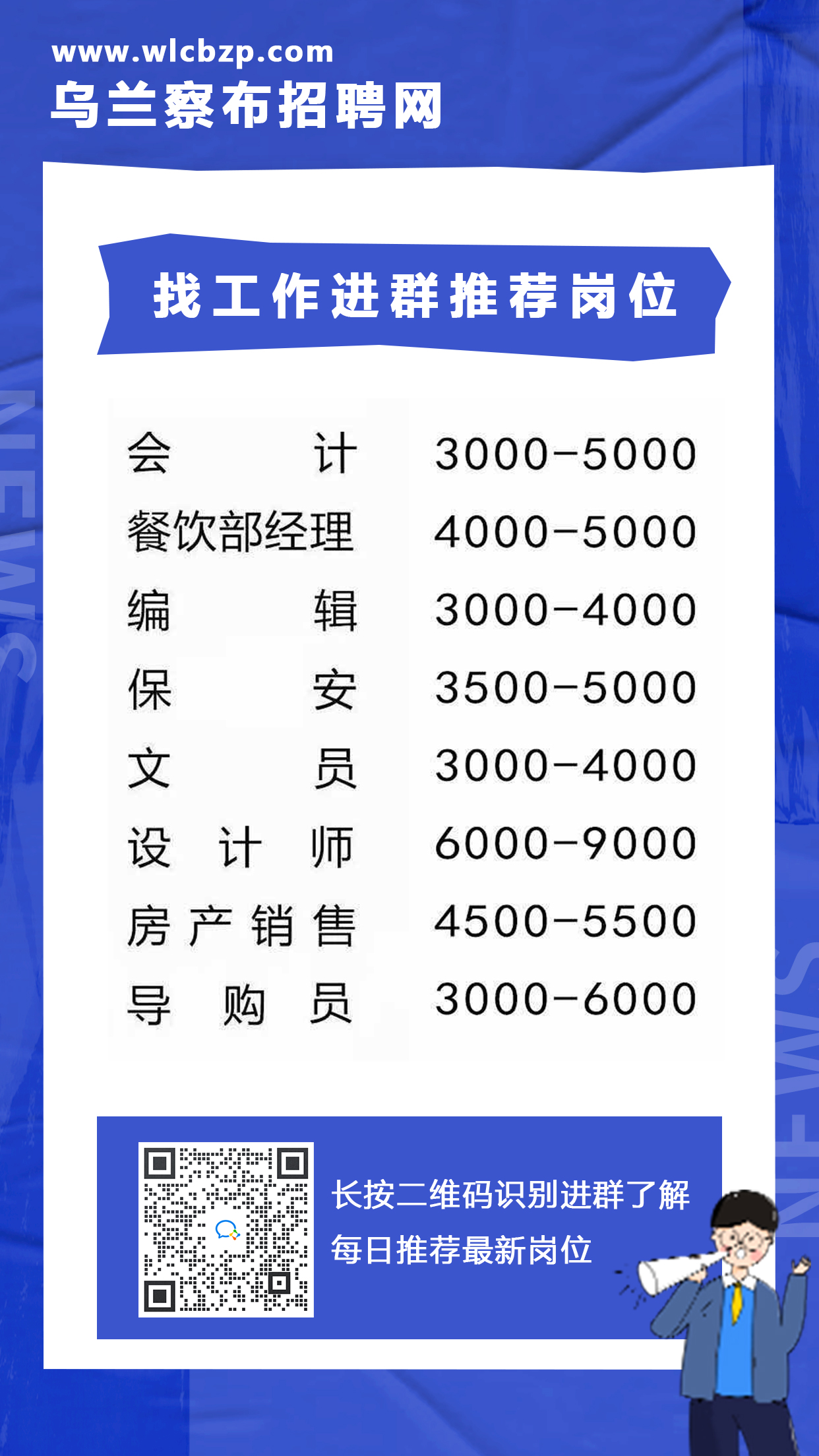 兰州最新招聘信息58