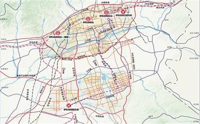 最新呼市地图全图，探索呼和浩特的城市脉络与发展蓝图