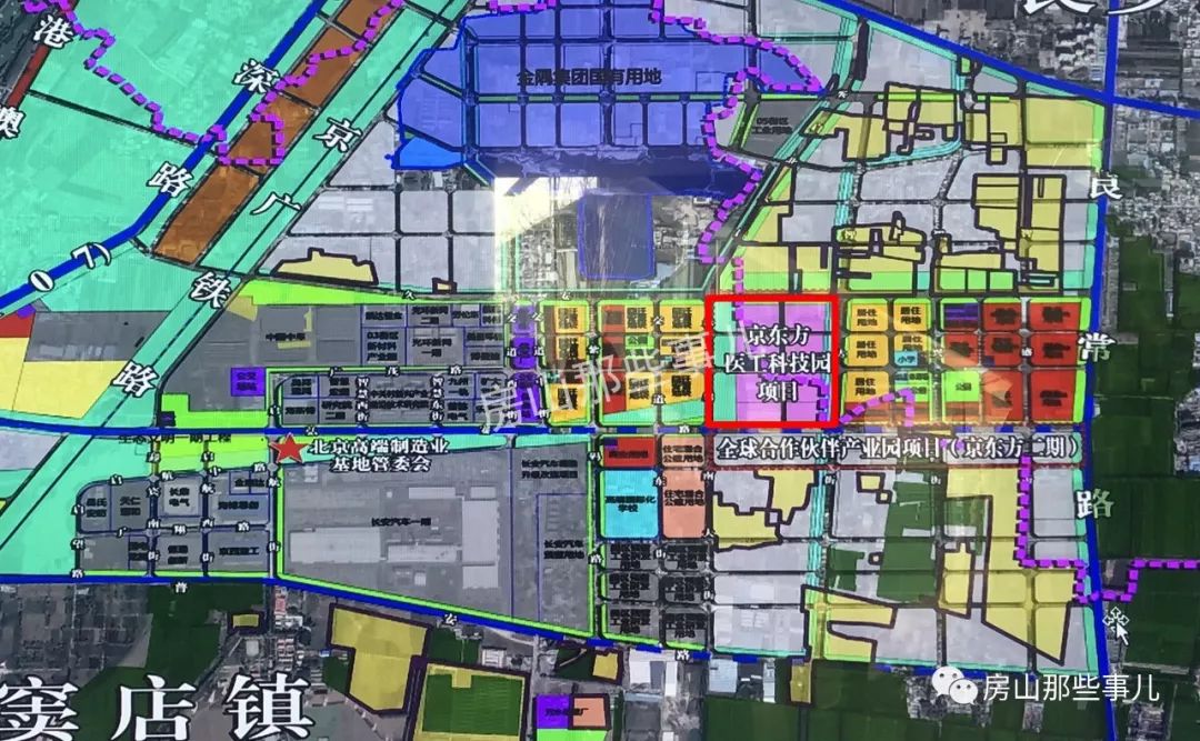 房山窦店最新规划图，打造宜居宜业新城